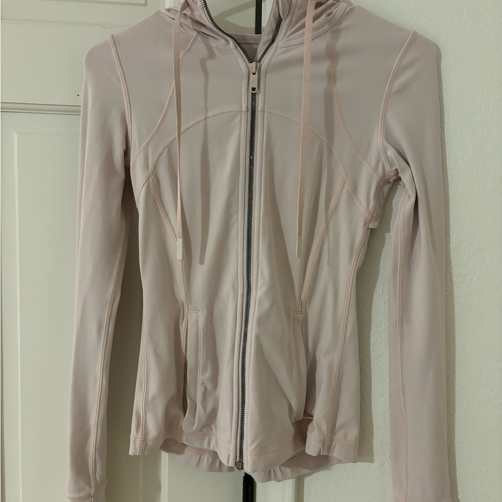 Light pink size 2 lululemon jacket